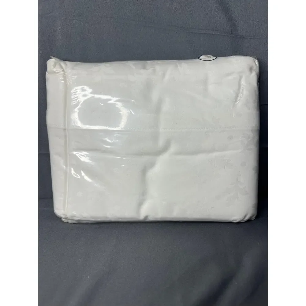 NOS Ralph Lauren Queen Irregular Flat Bed Sheet White Sealed